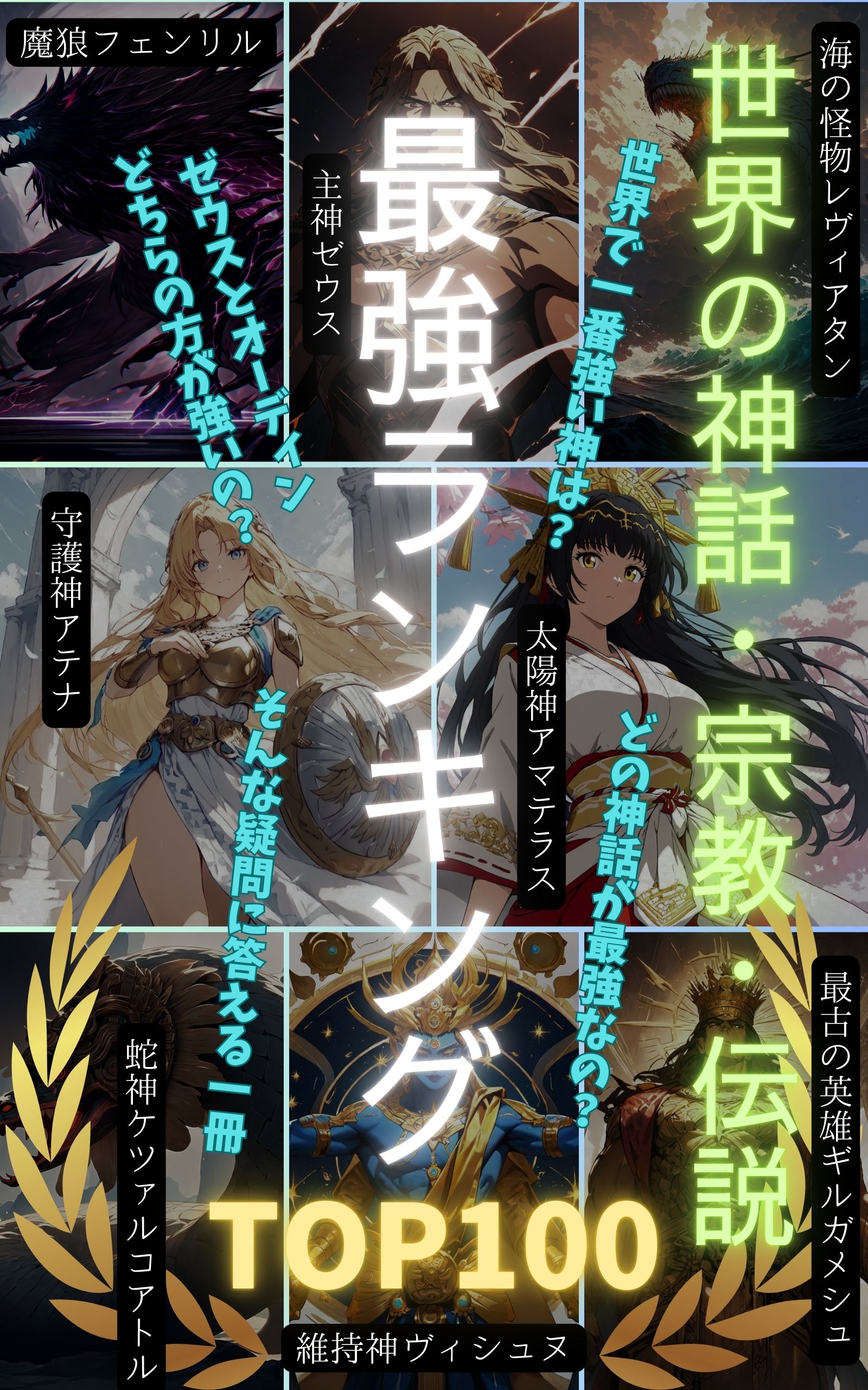 世界神话与宗教 最强战力排行榜 TOP100